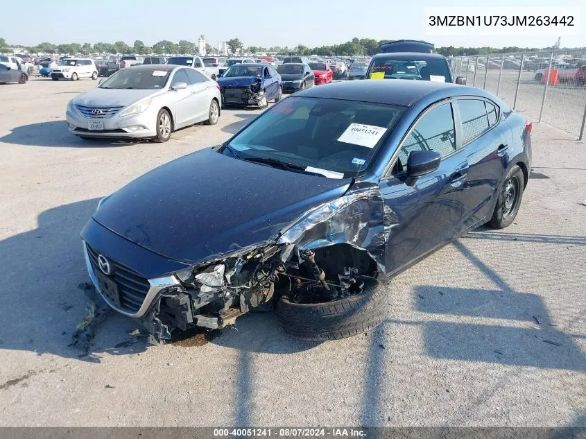 3MZBN1U73JM263442 2018 Mazda Mazda3 Sport