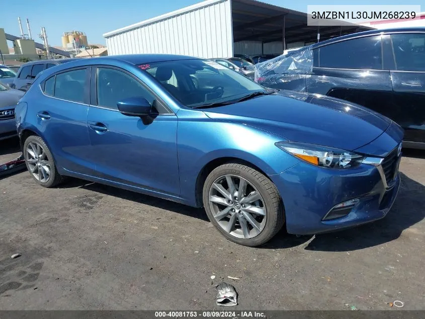 2018 Mazda Mazda3 Touring VIN: 3MZBN1L30JM268239 Lot: 40081753