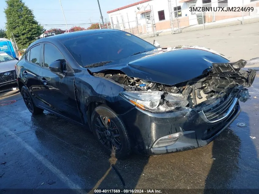 2018 Mazda Mazda3 Sport VIN: 3MZBN1U7XJM224699 Lot: 40117569