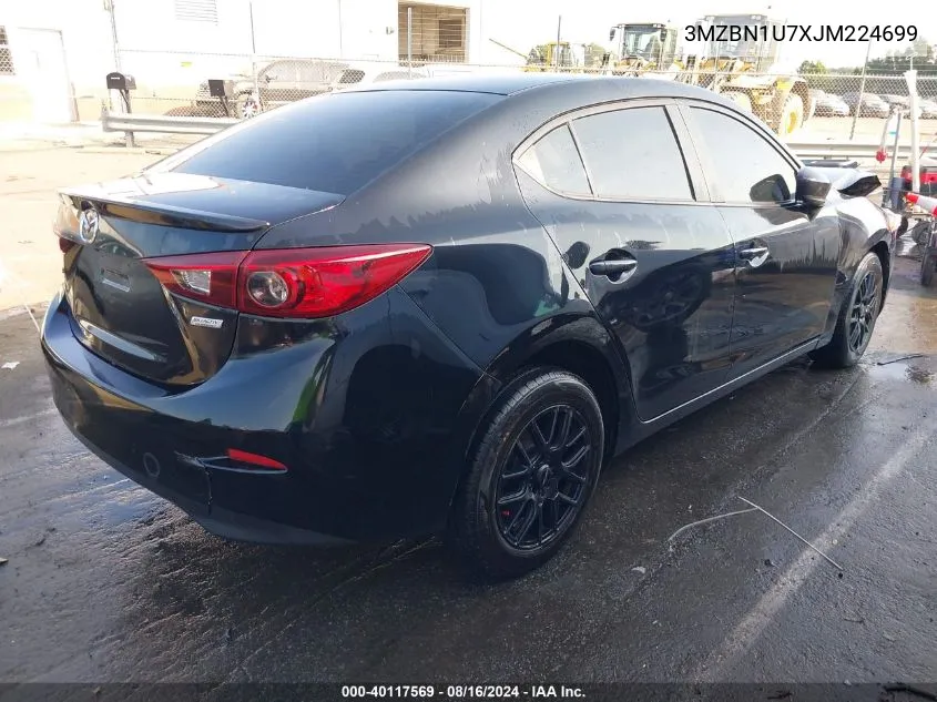 3MZBN1U7XJM224699 2018 Mazda Mazda3 Sport