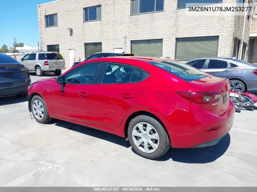 2018 Mazda Mazda3 Sport VIN: 3MZBN1U78JM253277 Lot: 40121337