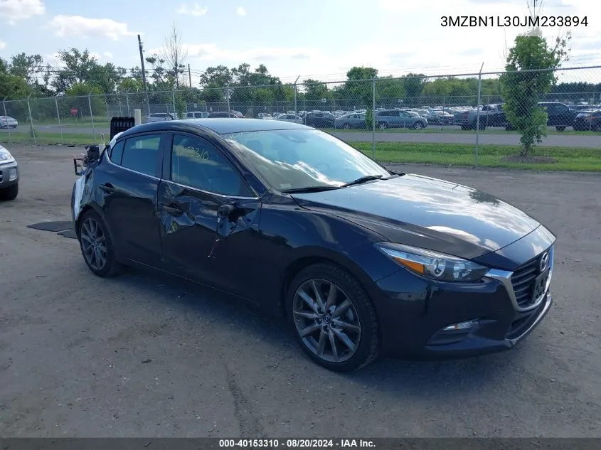 2018 Mazda Mazda3 Touring VIN: 3MZBN1L30JM233894 Lot: 40153310