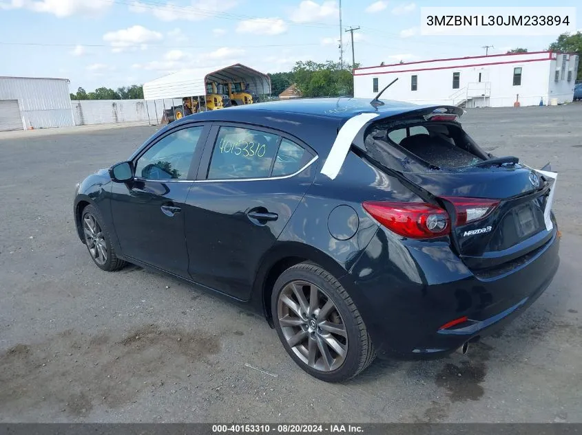 2018 Mazda Mazda3 Touring VIN: 3MZBN1L30JM233894 Lot: 40153310