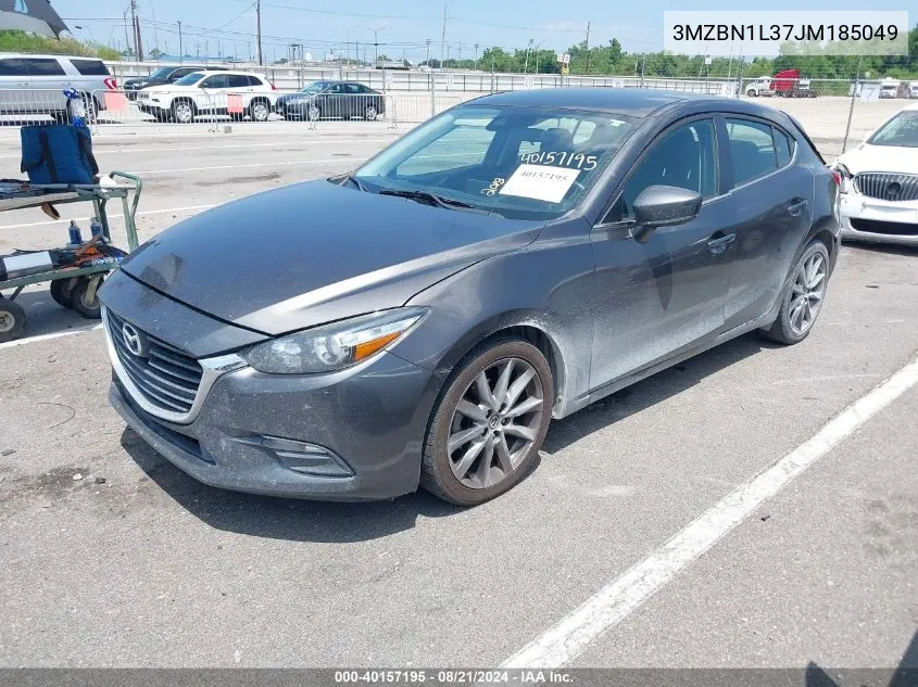 2018 Mazda Mazda3 Touring VIN: 3MZBN1L37JM185049 Lot: 40157195