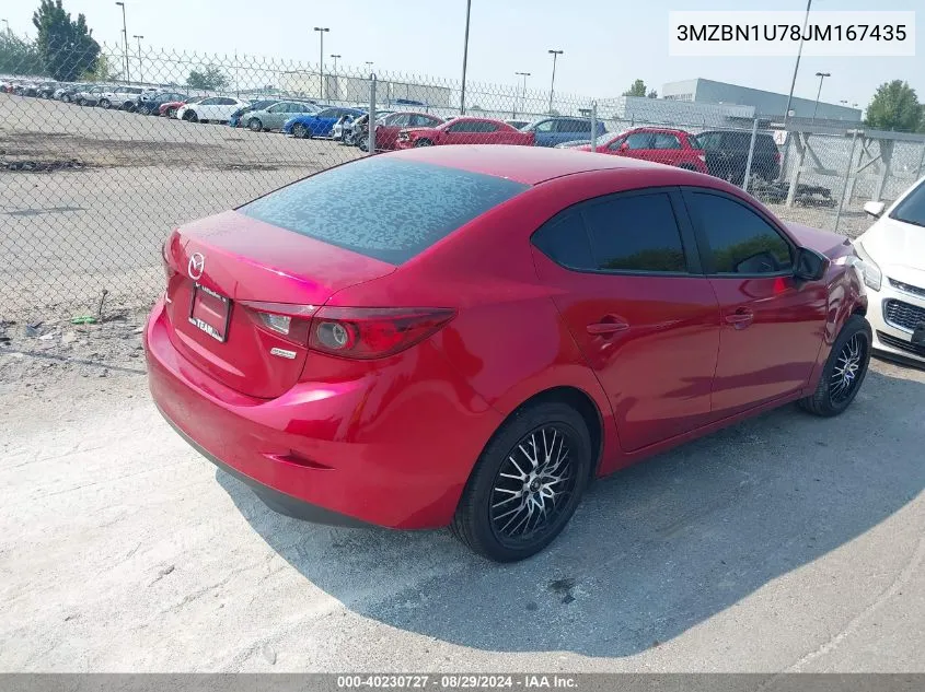 2018 Mazda Mazda3 Sport VIN: 3MZBN1U78JM167435 Lot: 40230727