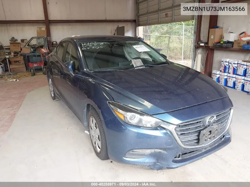 2018 Mazda Mazda3 Sport VIN: 3MZBN1U73JM163566 Lot: 40255971