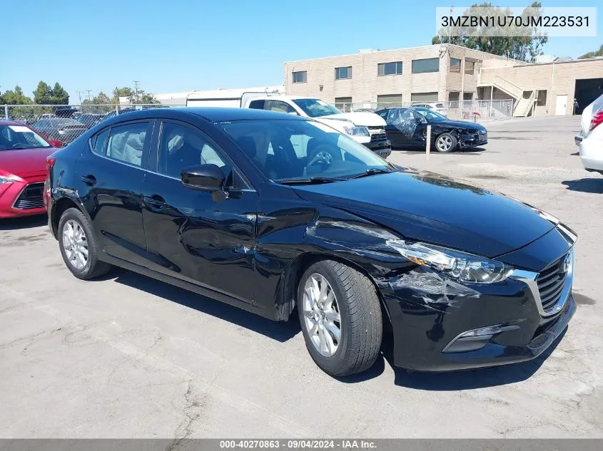 3MZBN1U70JM223531 2018 Mazda Mazda3 Sport