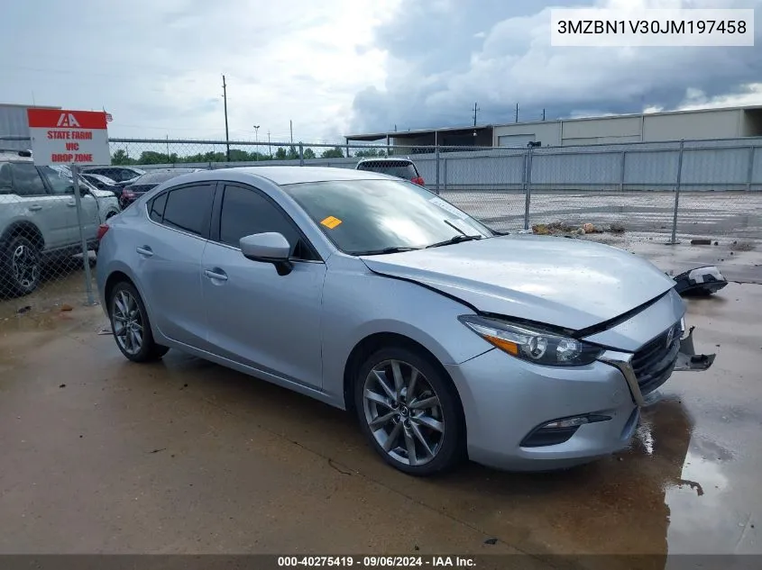 2018 Mazda Mazda3 Touring VIN: 3MZBN1V30JM197458 Lot: 40275419