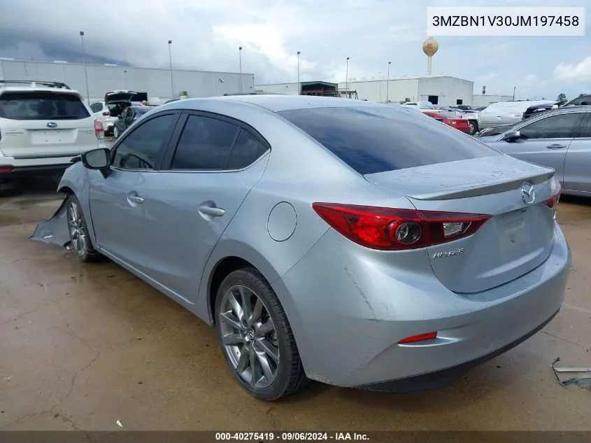 2018 Mazda Mazda3 Touring VIN: 3MZBN1V30JM197458 Lot: 40275419