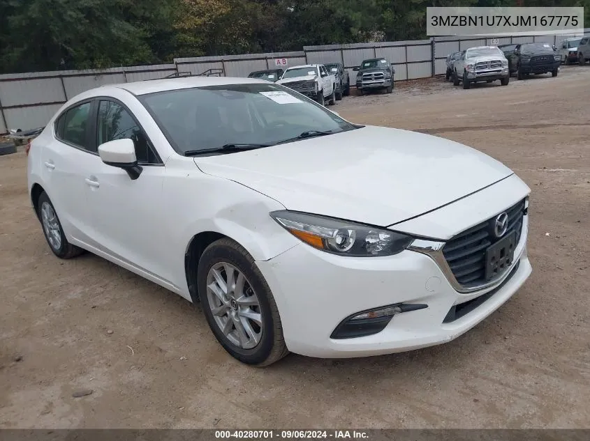 2018 Mazda Mazda3 Sport VIN: 3MZBN1U7XJM167775 Lot: 40280701