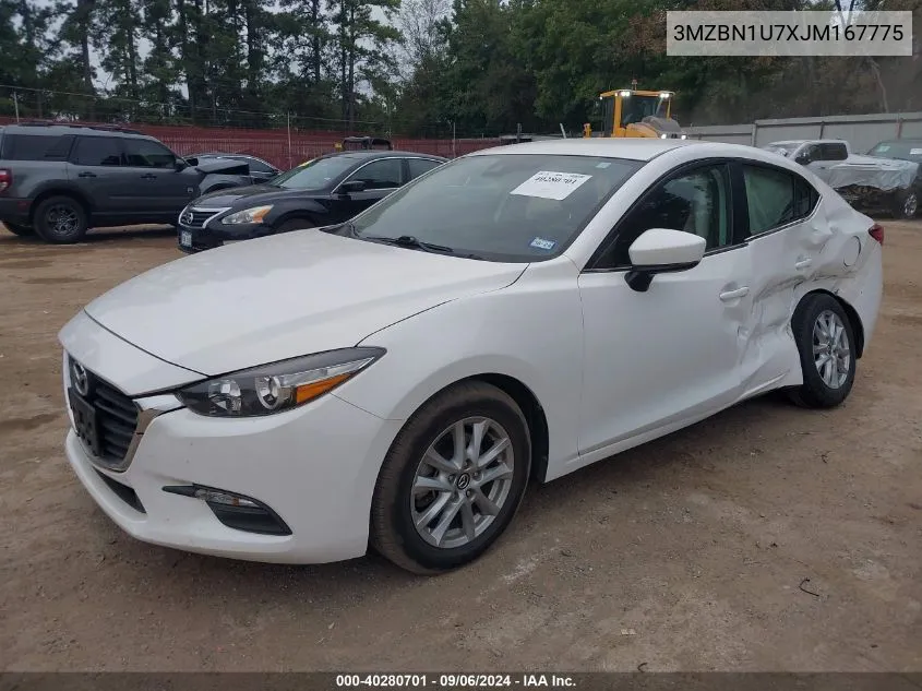 2018 Mazda Mazda3 Sport VIN: 3MZBN1U7XJM167775 Lot: 40280701