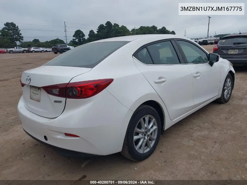 2018 Mazda Mazda3 Sport VIN: 3MZBN1U7XJM167775 Lot: 40280701