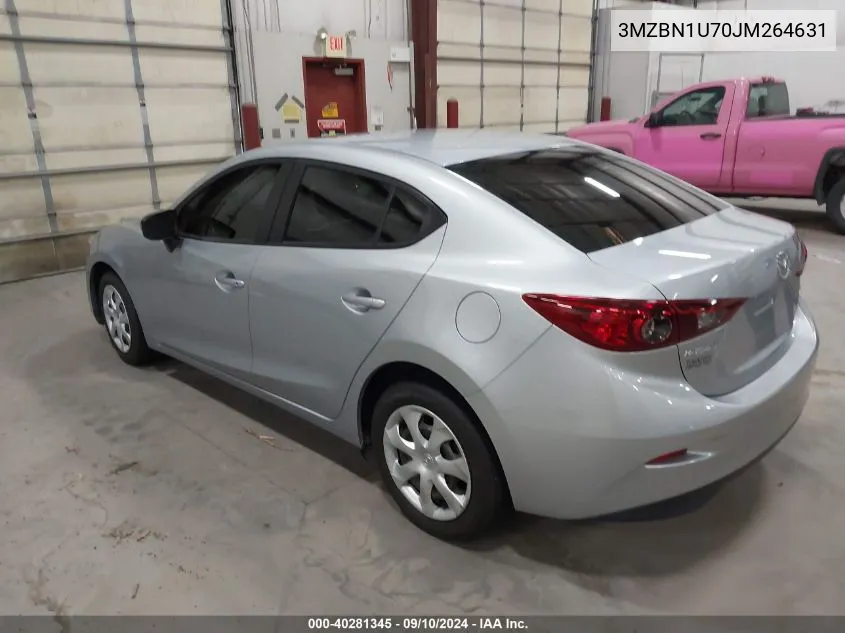 3MZBN1U70JM264631 2018 Mazda Mazda3 Sport