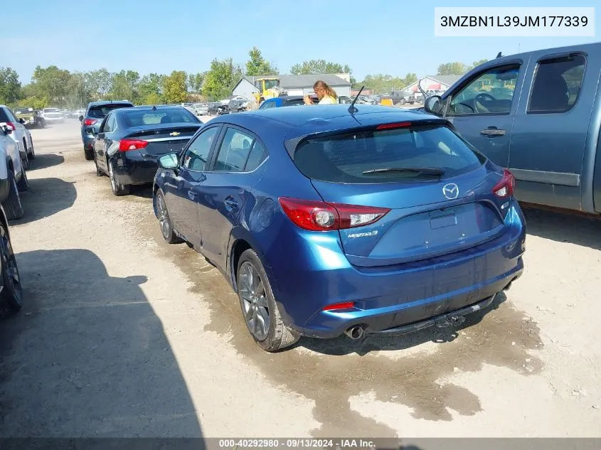 2018 Mazda Mazda3 Touring VIN: 3MZBN1L39JM177339 Lot: 40292980