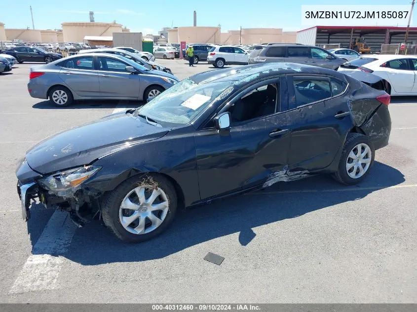 3MZBN1U72JM185087 2018 Mazda Mazda3 Sport