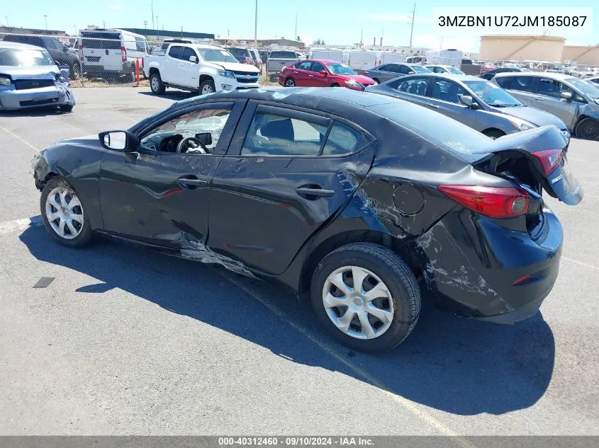 2018 Mazda Mazda3 Sport VIN: 3MZBN1U72JM185087 Lot: 40312460