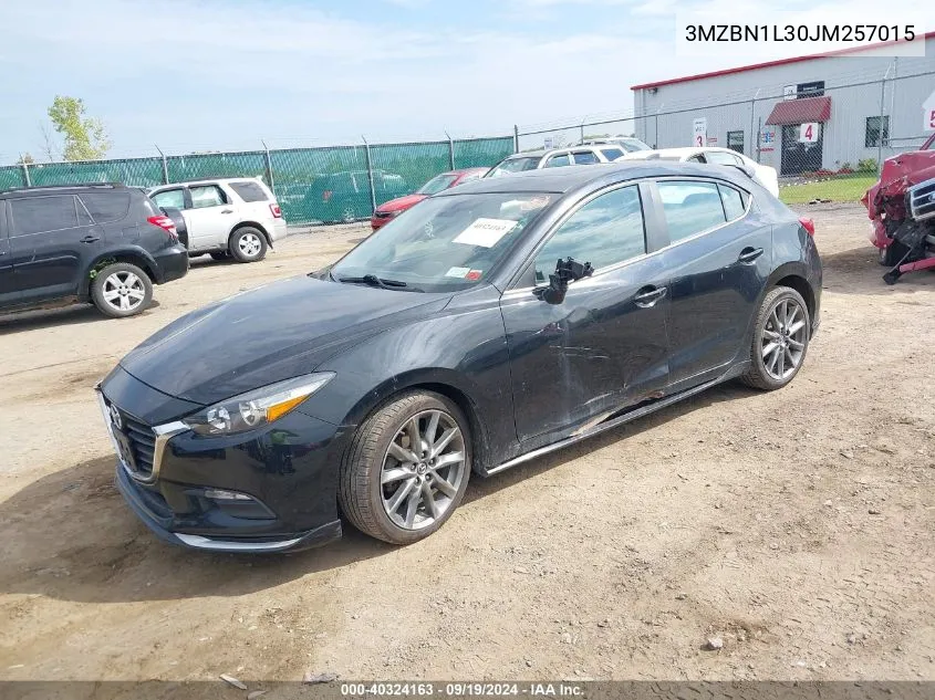 2018 Mazda Mazda3 Touring VIN: 3MZBN1L30JM257015 Lot: 40324163