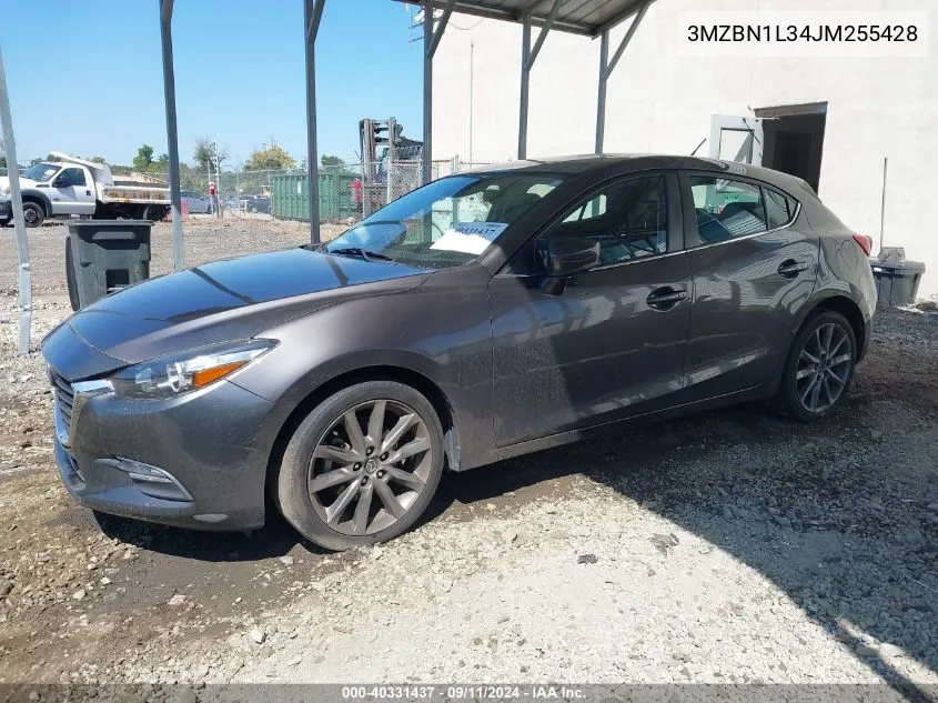 2018 Mazda Mazda3 Touring VIN: 3MZBN1L34JM255428 Lot: 40331437