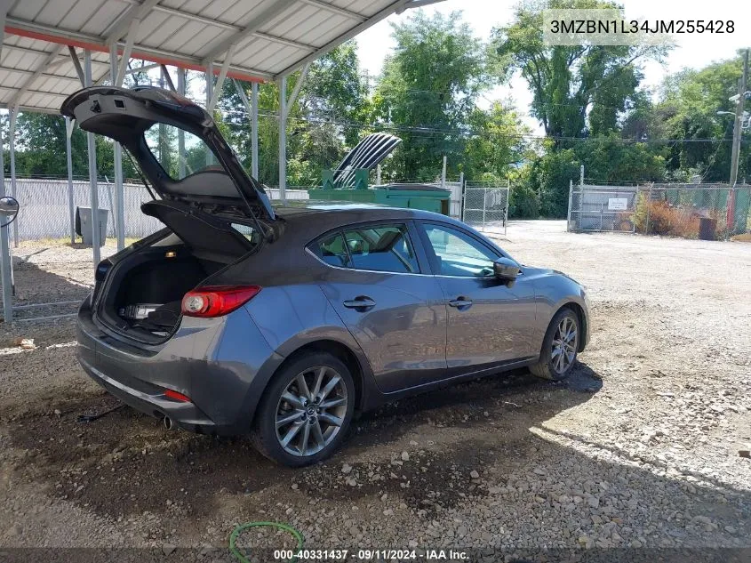 2018 Mazda Mazda3 Touring VIN: 3MZBN1L34JM255428 Lot: 40331437