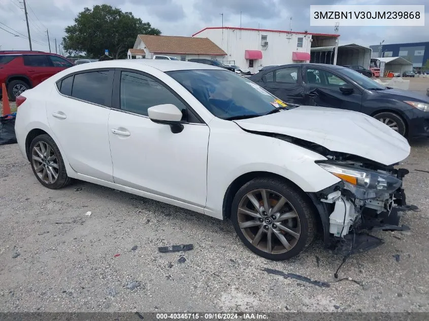 2018 Mazda 3 Touring VIN: 3MZBN1V30JM239868 Lot: 40345715