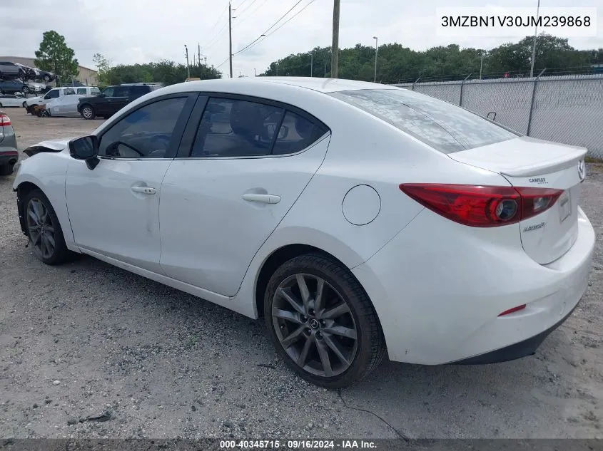 2018 Mazda 3 Touring VIN: 3MZBN1V30JM239868 Lot: 40345715