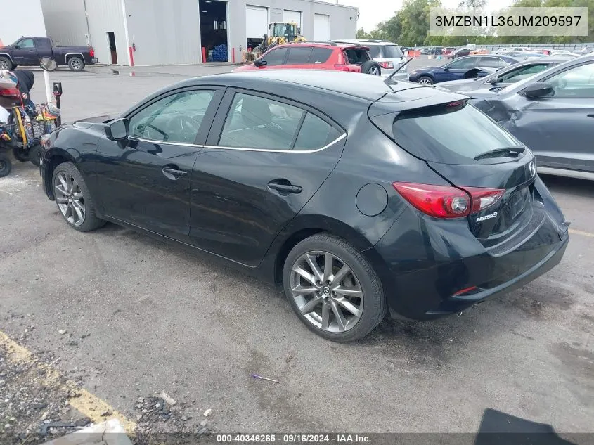 3MZBN1L36JM209597 2018 Mazda Mazda3 Touring