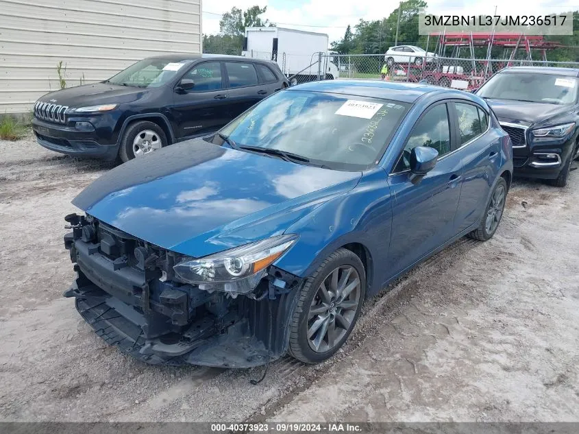 2018 Mazda Mazda3 Touring VIN: 3MZBN1L37JM236517 Lot: 40373923