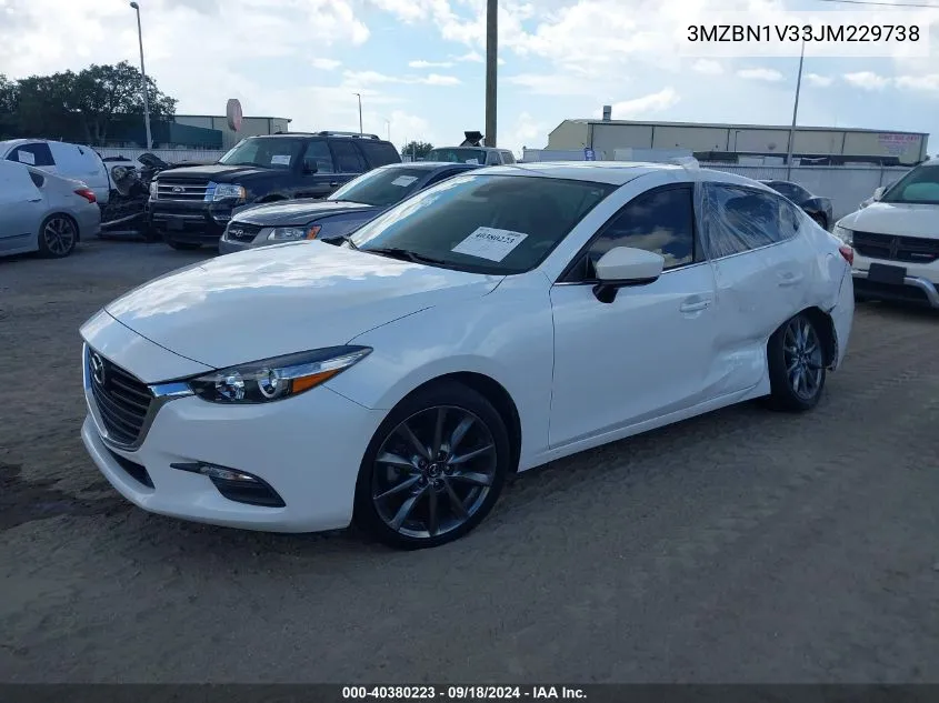 3MZBN1V33JM229738 2018 Mazda Mazda3 Touring