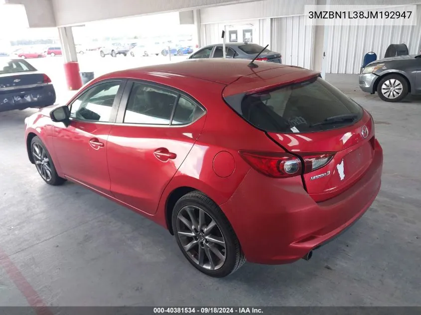 3MZBN1L38JM192947 2018 Mazda Mazda3 Touring