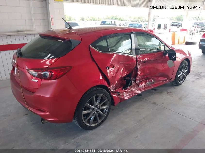 3MZBN1L38JM192947 2018 Mazda Mazda3 Touring