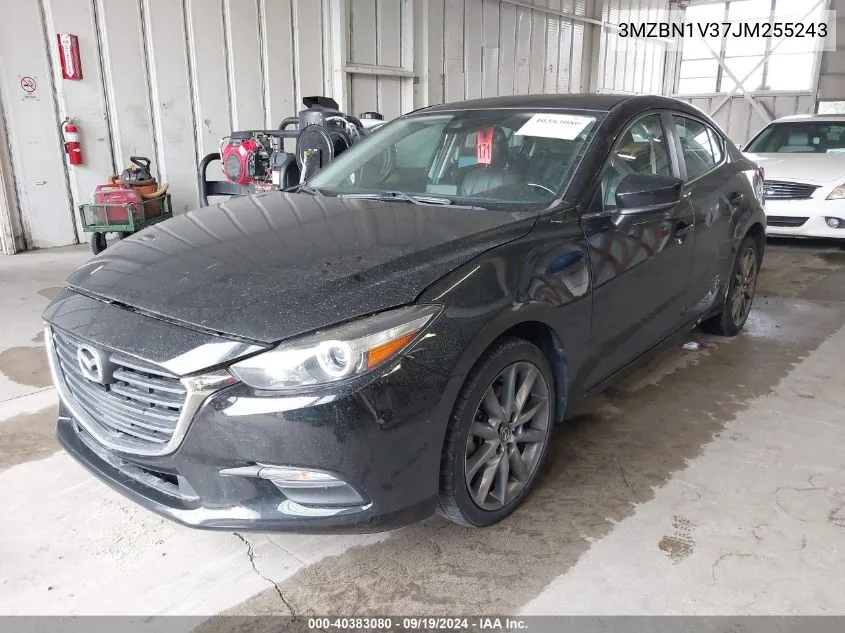 2018 Mazda Mazda3 Touring VIN: 3MZBN1V37JM255243 Lot: 40383080