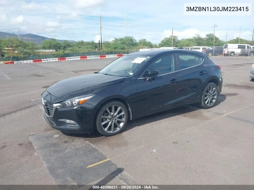 2018 Mazda Mazda3 Touring VIN: 3MZBN1L30JM223415 Lot: 40396031