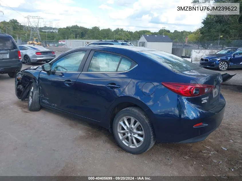 2018 Mazda Mazda3 Sport VIN: 3MZBN1U76JM239622 Lot: 40405699