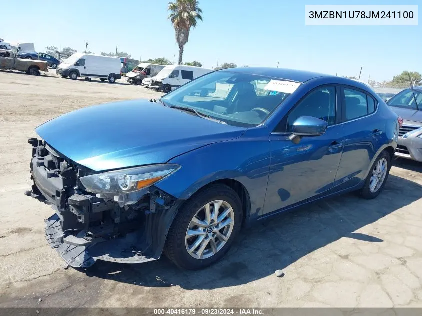 2018 Mazda Mazda3 Sport VIN: 3MZBN1U78JM241100 Lot: 40416179