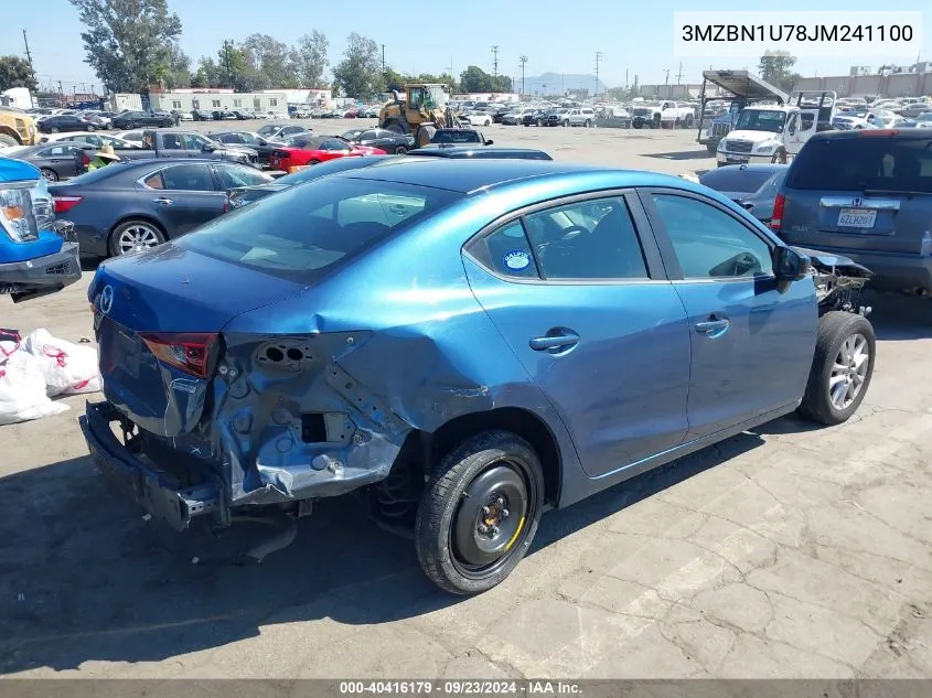 2018 Mazda Mazda3 Sport VIN: 3MZBN1U78JM241100 Lot: 40416179