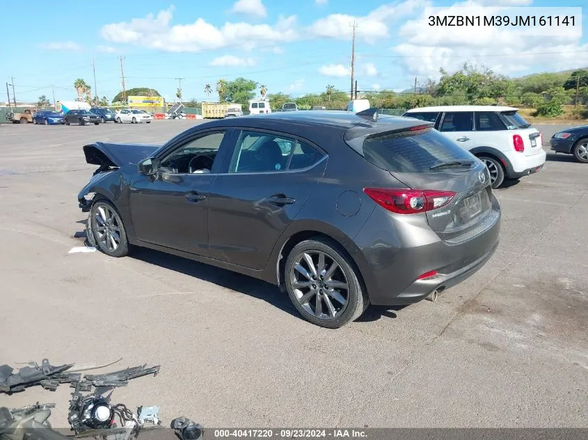 2018 Mazda Mazda3 Grand Touring VIN: 3MZBN1M39JM161141 Lot: 40417220