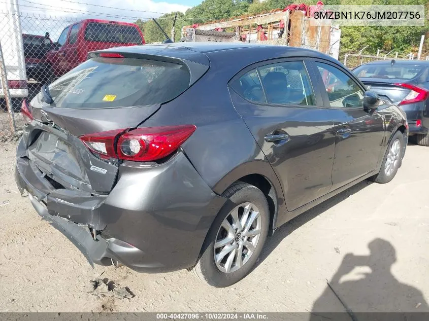 2018 Mazda Mazda3 Sport VIN: 3MZBN1K76JM207756 Lot: 40427096