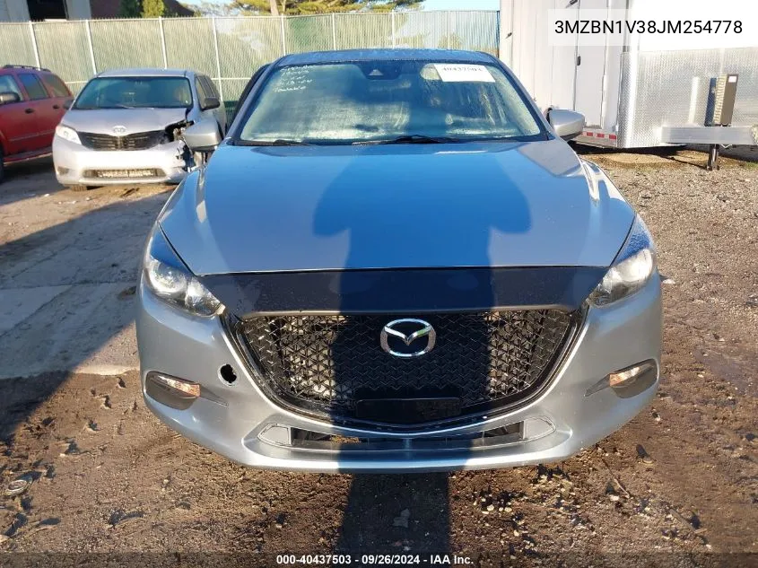 3MZBN1V38JM254778 2018 Mazda Mazda3 Touring