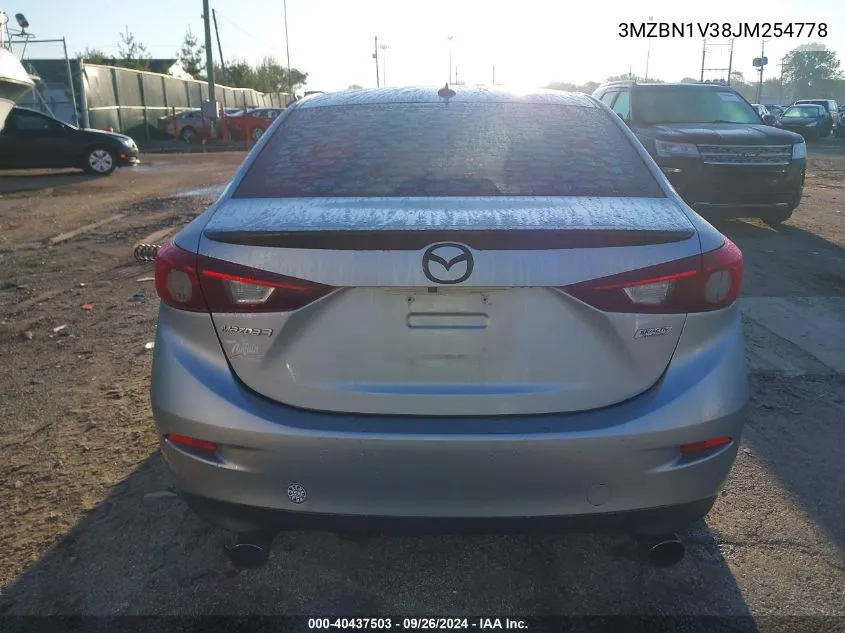 3MZBN1V38JM254778 2018 Mazda Mazda3 Touring