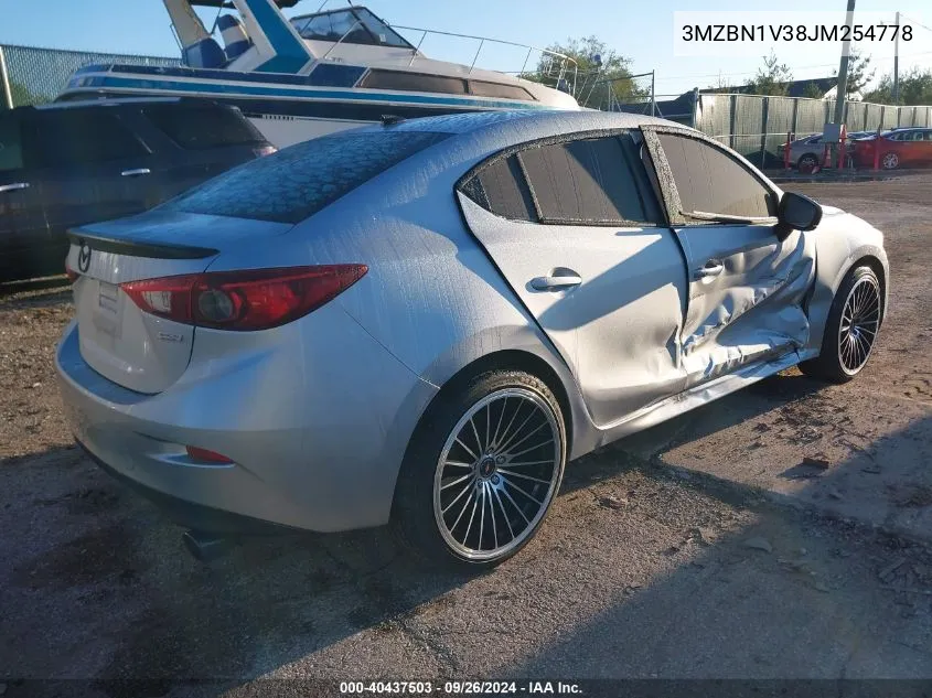 3MZBN1V38JM254778 2018 Mazda Mazda3 Touring