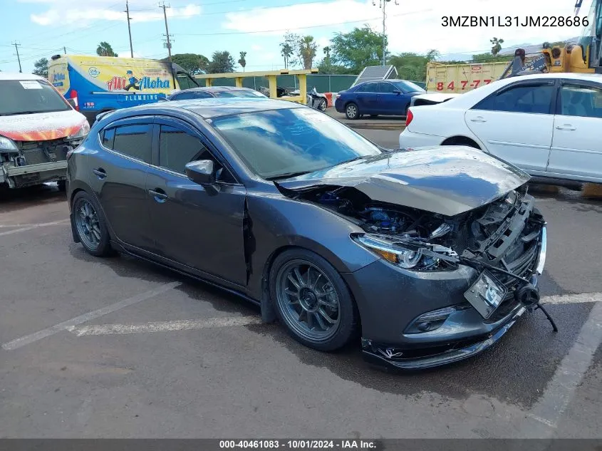 3MZBN1L31JM228686 2018 Mazda Mazda3 Touring