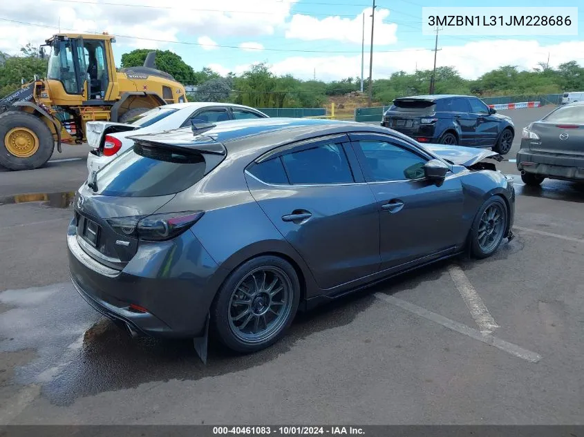 3MZBN1L31JM228686 2018 Mazda Mazda3 Touring