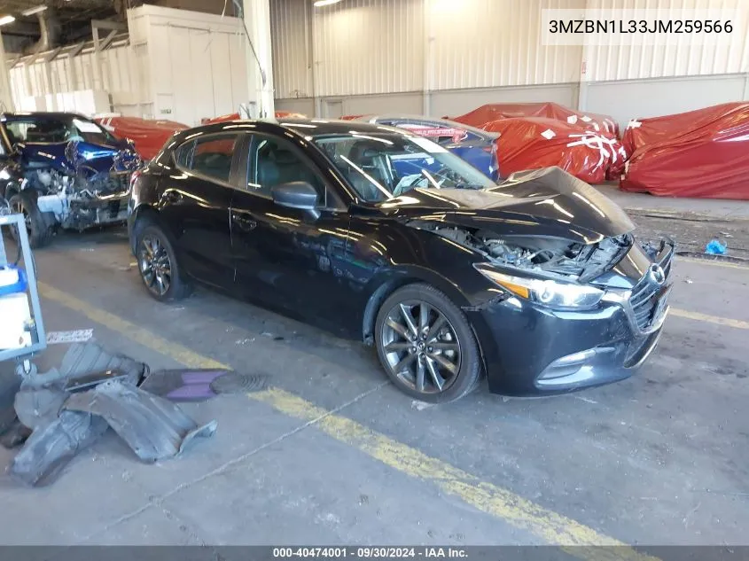 3MZBN1L33JM259566 2018 Mazda Mazda3 Touring