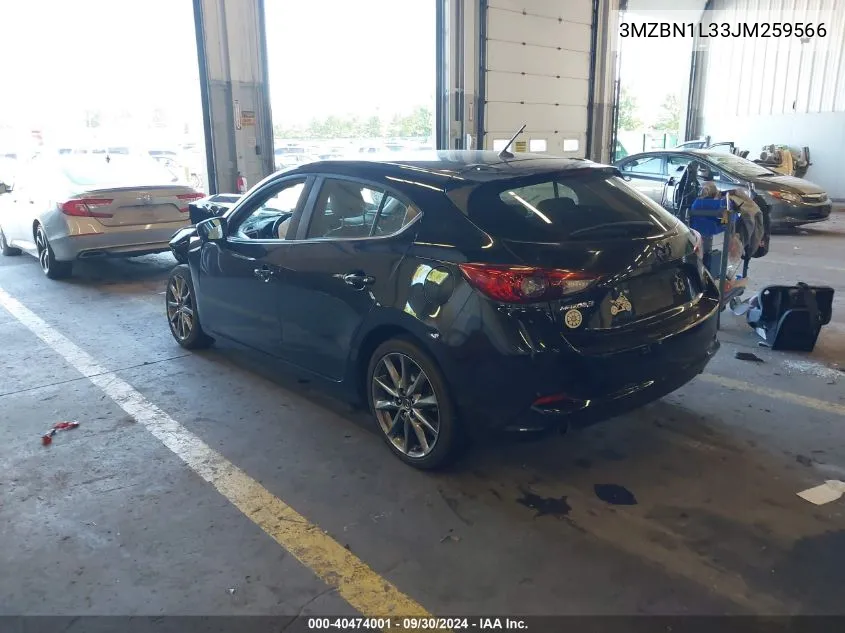 3MZBN1L33JM259566 2018 Mazda Mazda3 Touring