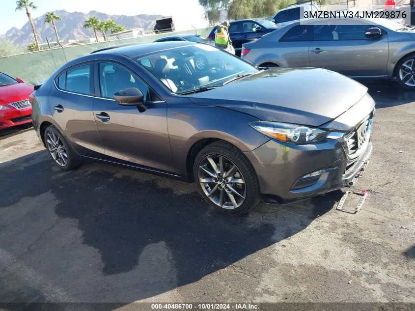 2018 Mazda 3 Touring VIN: 3MZBN1V34JM229876 Lot: 40486700