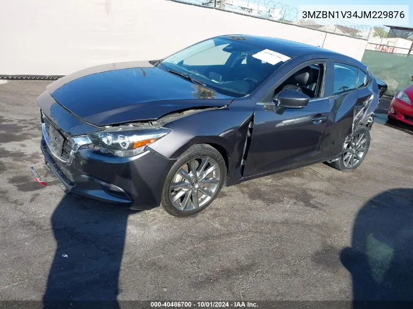 2018 Mazda 3 Touring VIN: 3MZBN1V34JM229876 Lot: 40486700