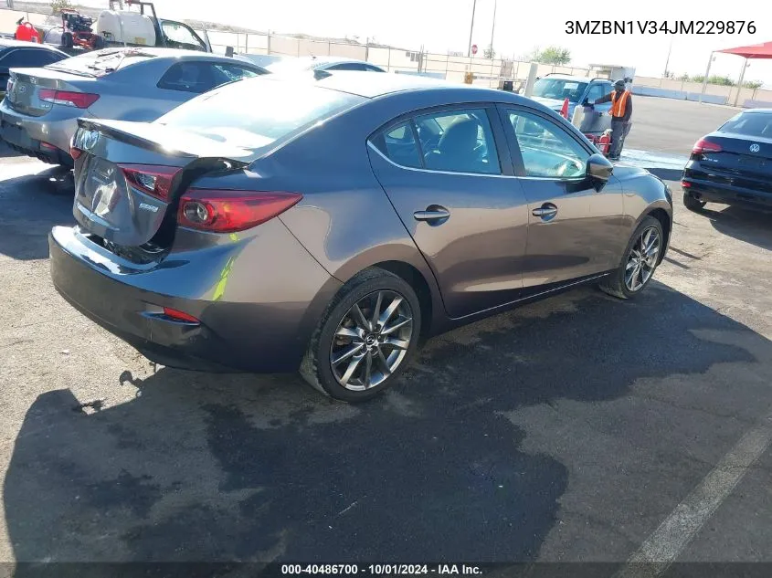 2018 Mazda 3 Touring VIN: 3MZBN1V34JM229876 Lot: 40486700