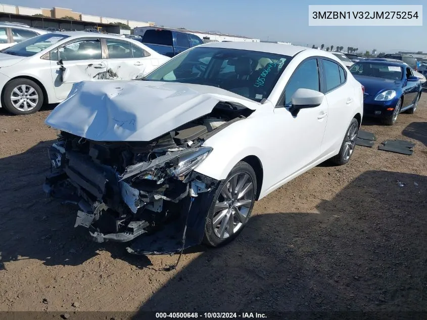 3MZBN1V32JM275254 2018 Mazda Mazda3 Touring