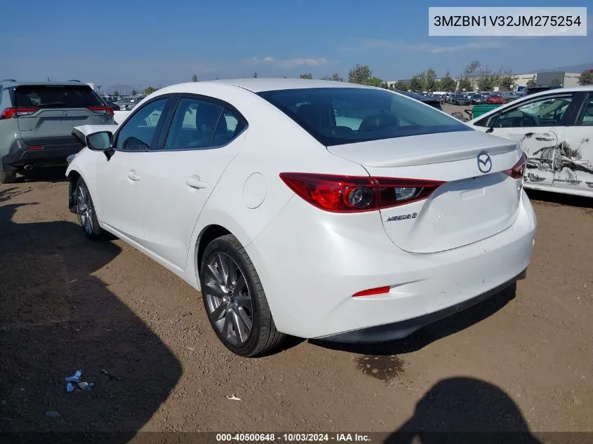 2018 Mazda Mazda3 Touring VIN: 3MZBN1V32JM275254 Lot: 40500648