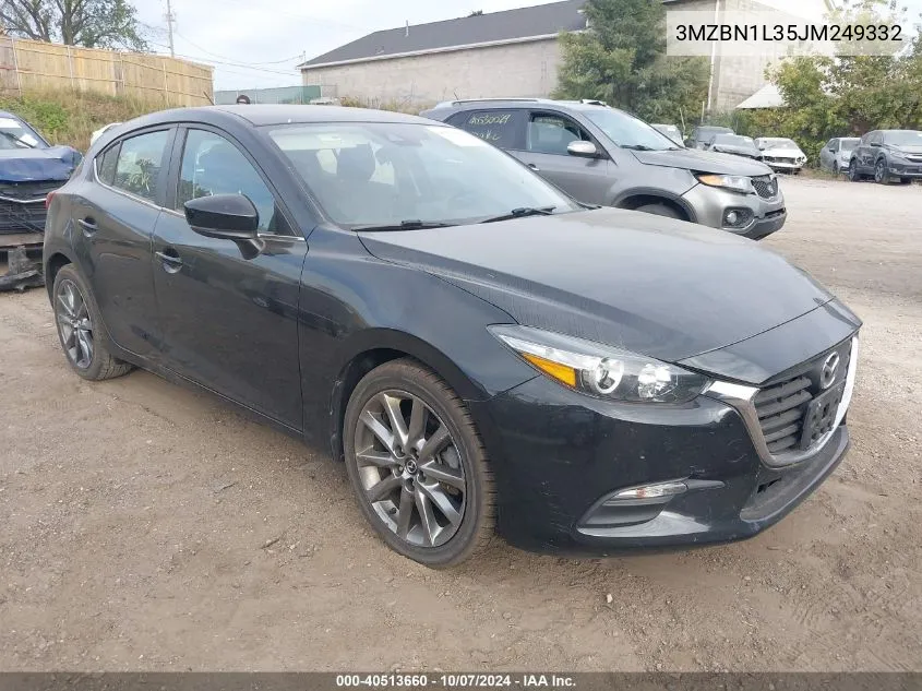 2018 Mazda Mazda3 Touring VIN: 3MZBN1L35JM249332 Lot: 40513660